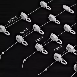 Ripple fold runner for bendable track 